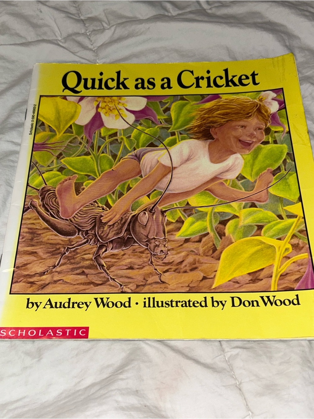 Quick As A Cricket by Audrey Wood, Paperback, 1994